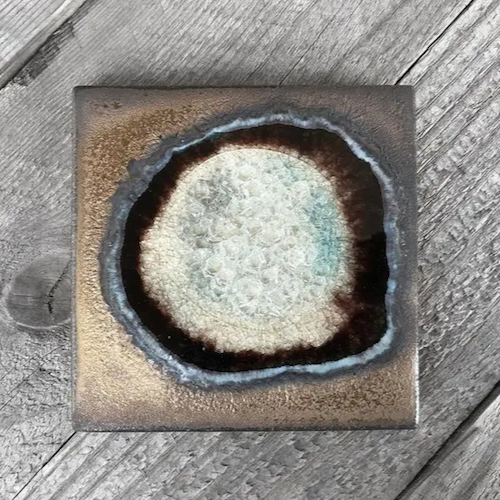 Click to view detail for KB-667 Coasters Set of 4 Bronze $45